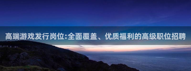 im电竞官网注册地址在哪里：高端游戏发行岗位:全面覆盖、优质福利的高级职位招聘